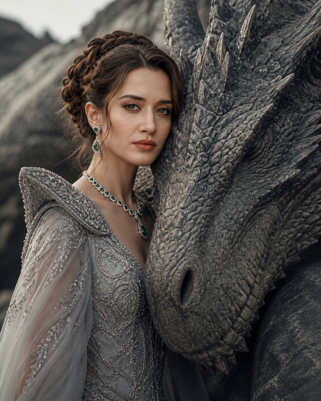 龙之母·冰灰高级定制奇幻写实写真