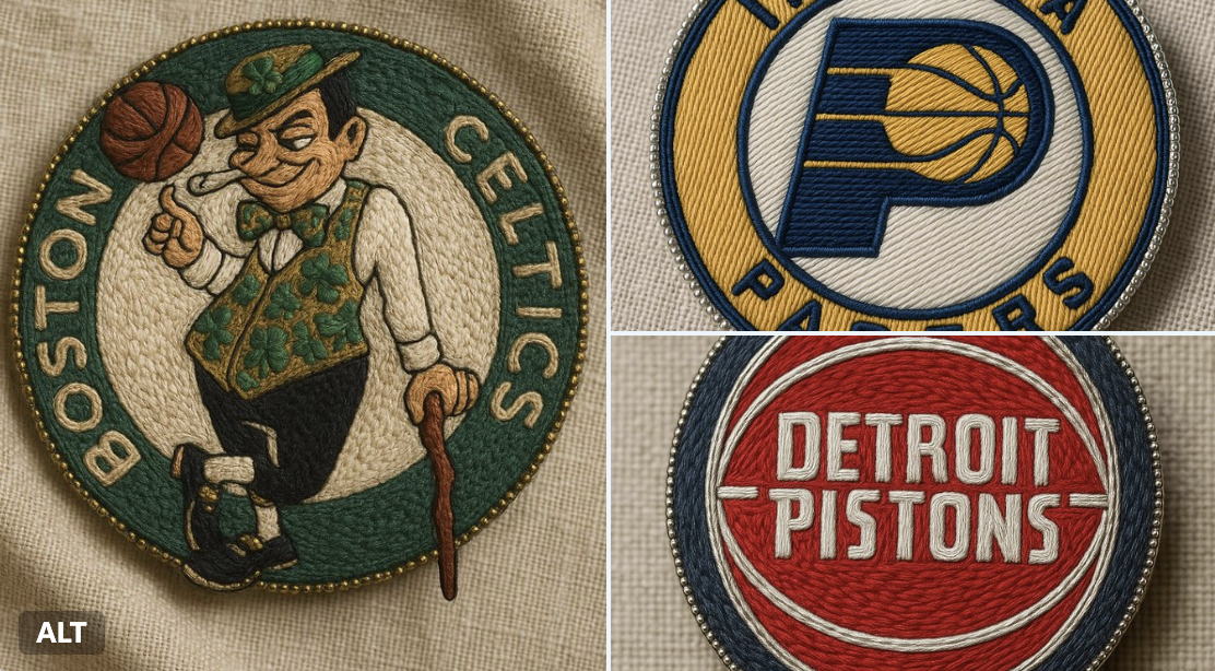 Embroidery style.