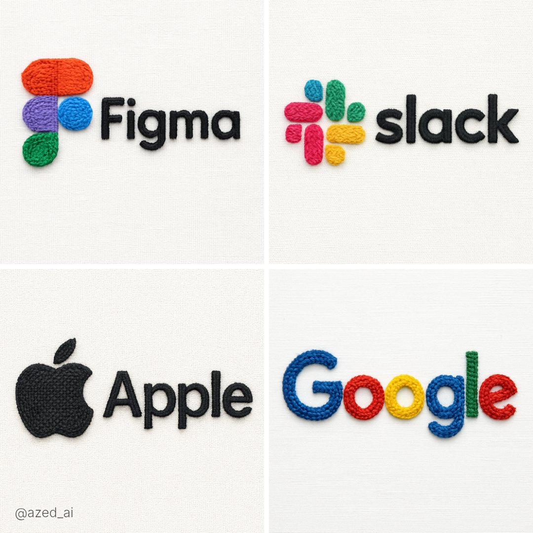 embroidered logo