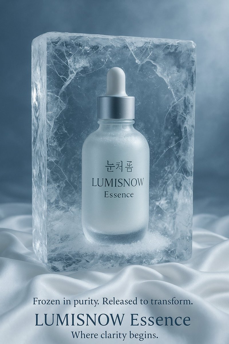 A refreshing and elegant product poster. 2