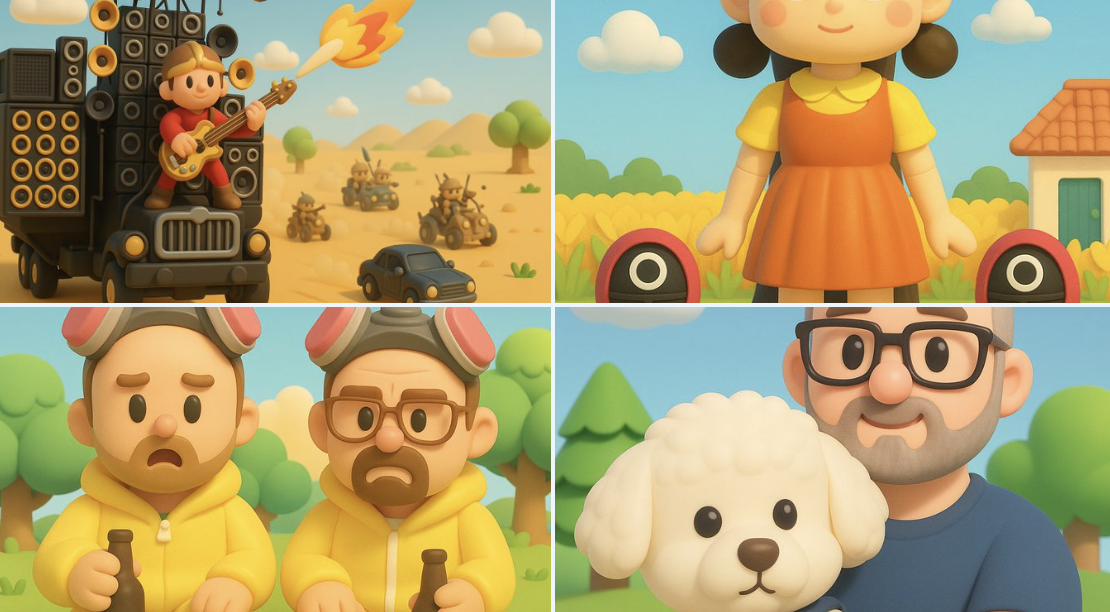 Nintendo-style 3D cartoon illustration.
