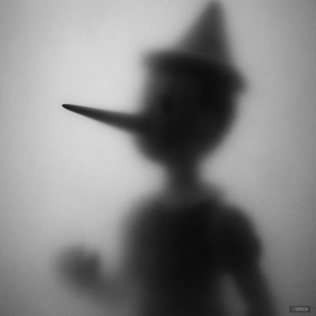 Frosted, blurry silhouette. 2