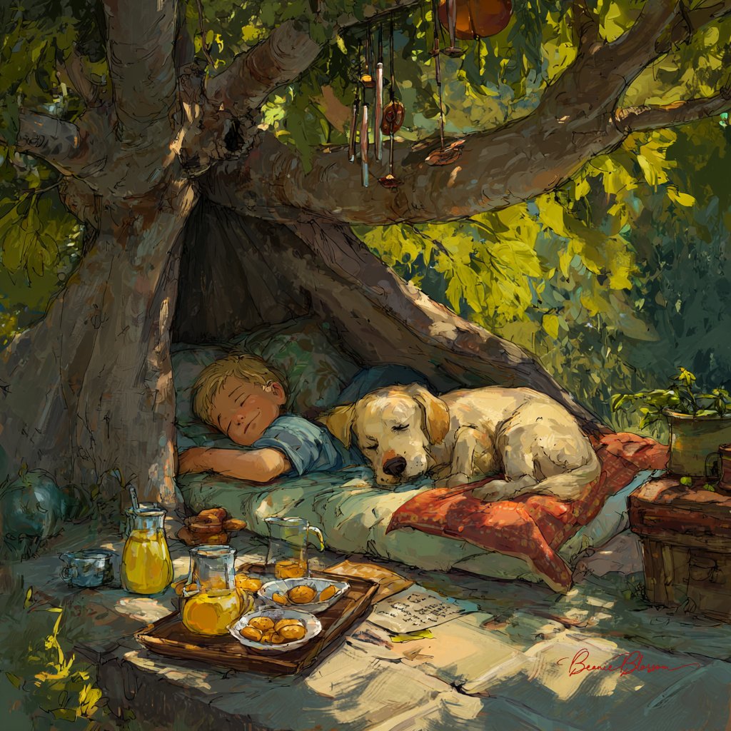 Nostalgic afternoon sunlight.