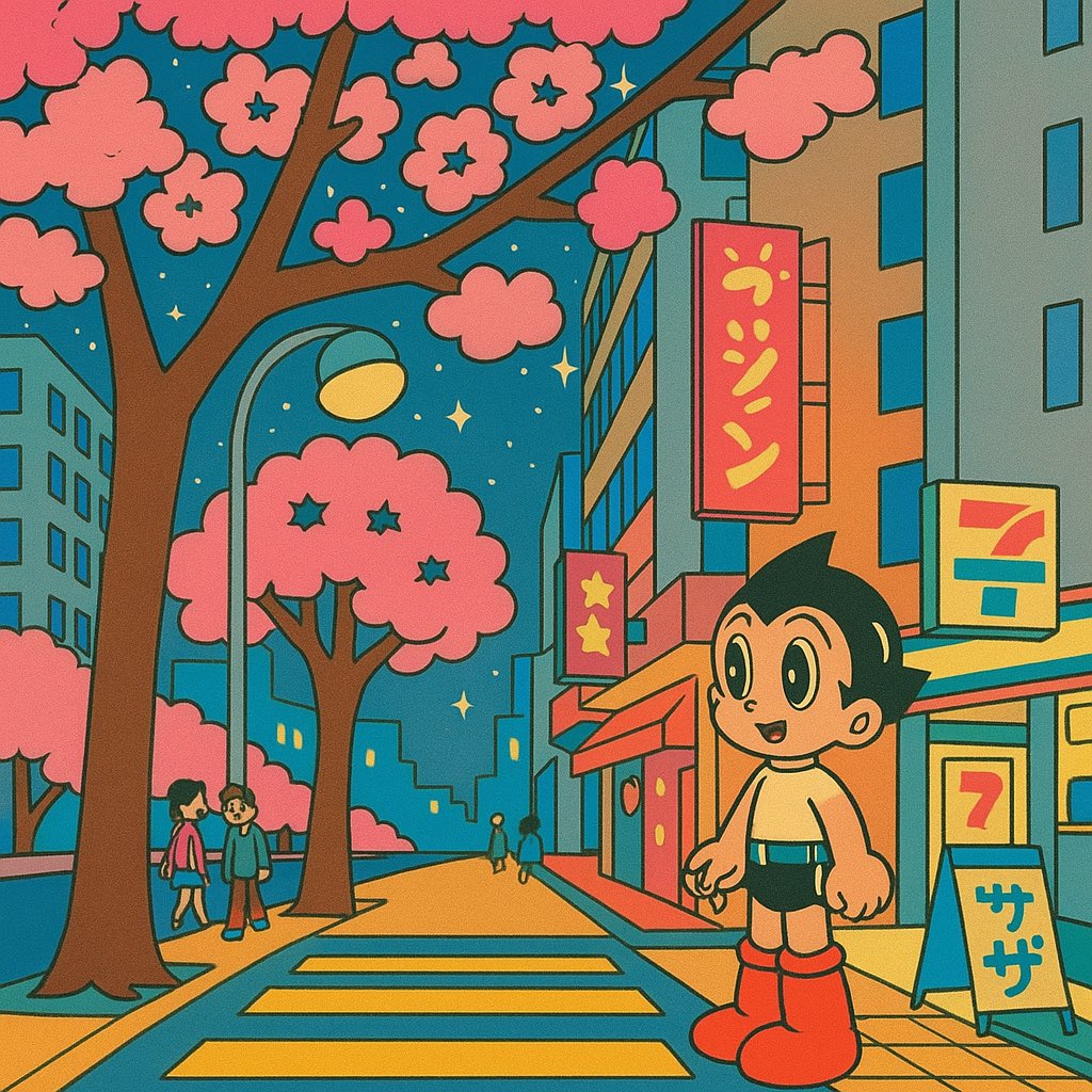 A new anime style. 2