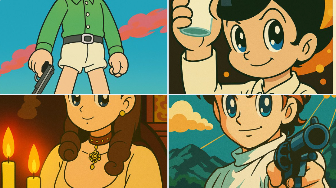 A new anime style.