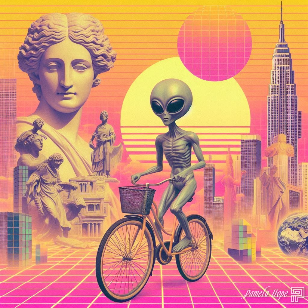 Surrealist vaporwave 2