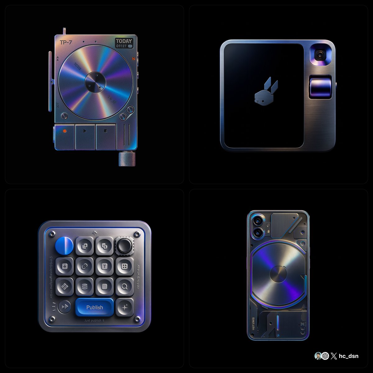 Liquid metal design products