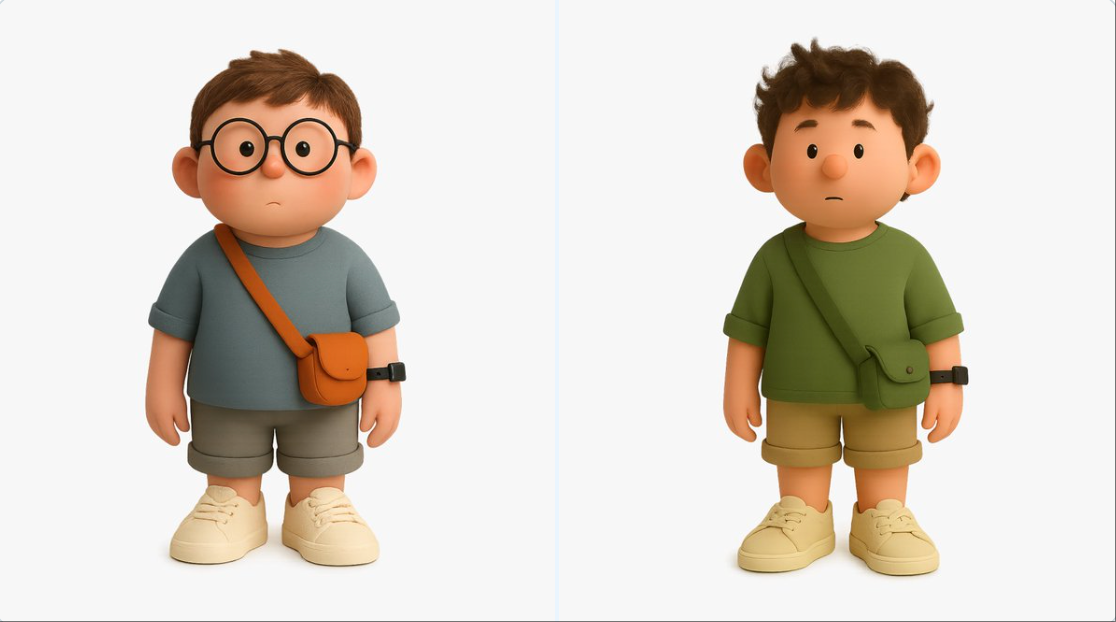 Create a variety of 3D-style avatars.