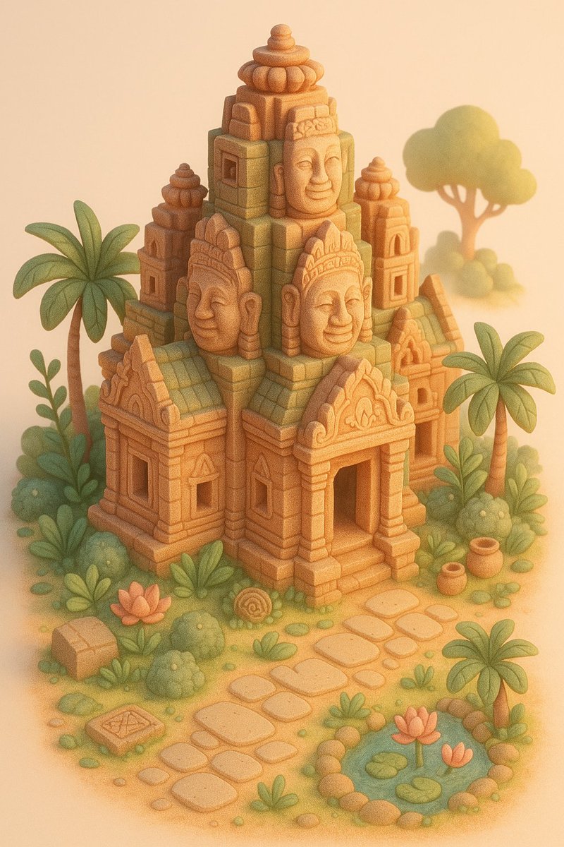 Classic miniature toy style. 2