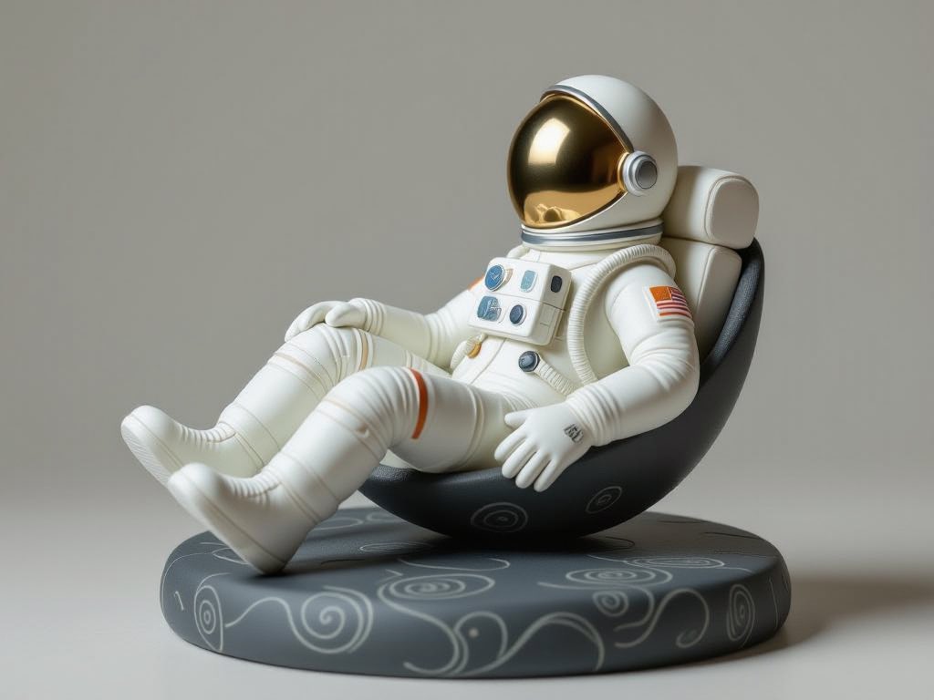 Digital clay sculpture. 2