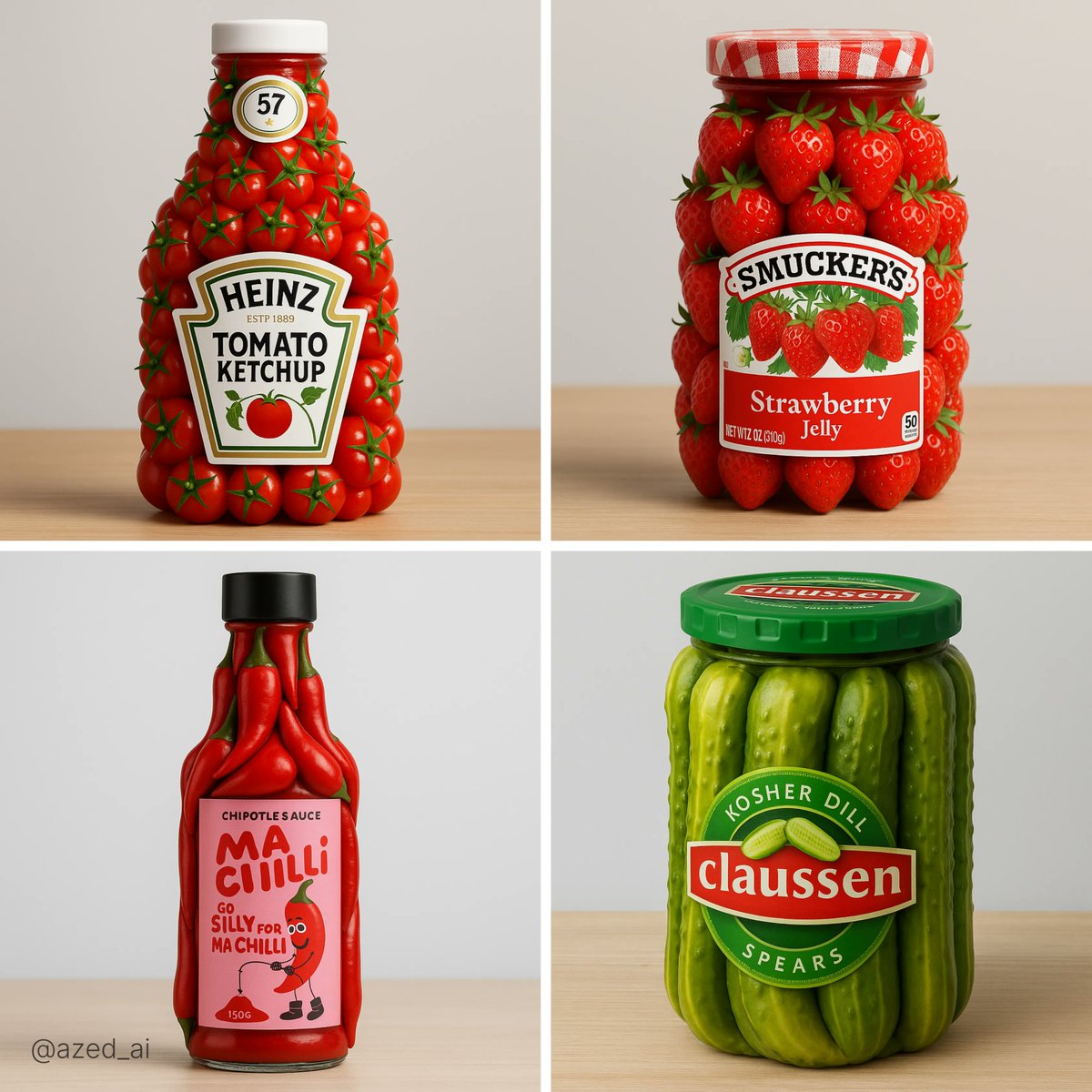 Realistic product photos.