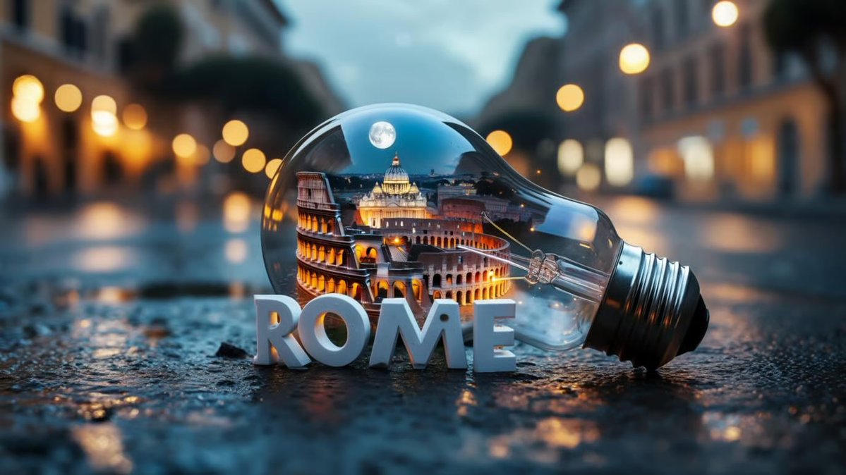 The city inside the light bulb. 2