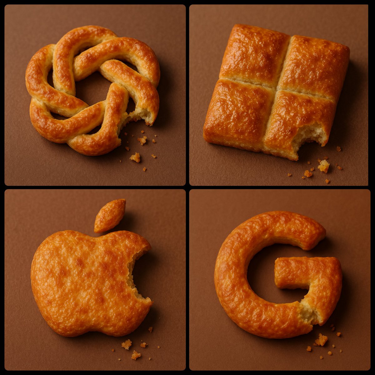 a partially eaten pastry