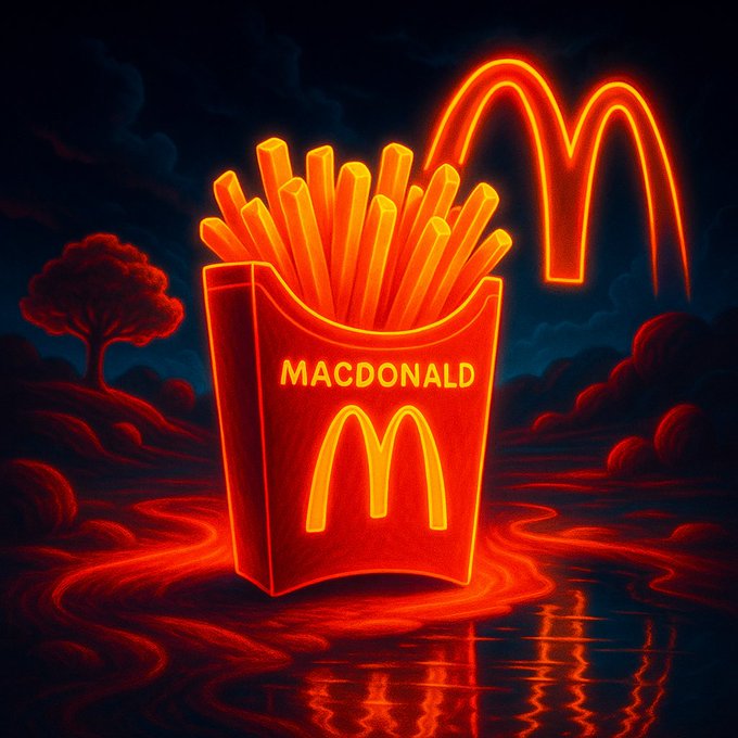 The product becomes a neon-lit dream. 2