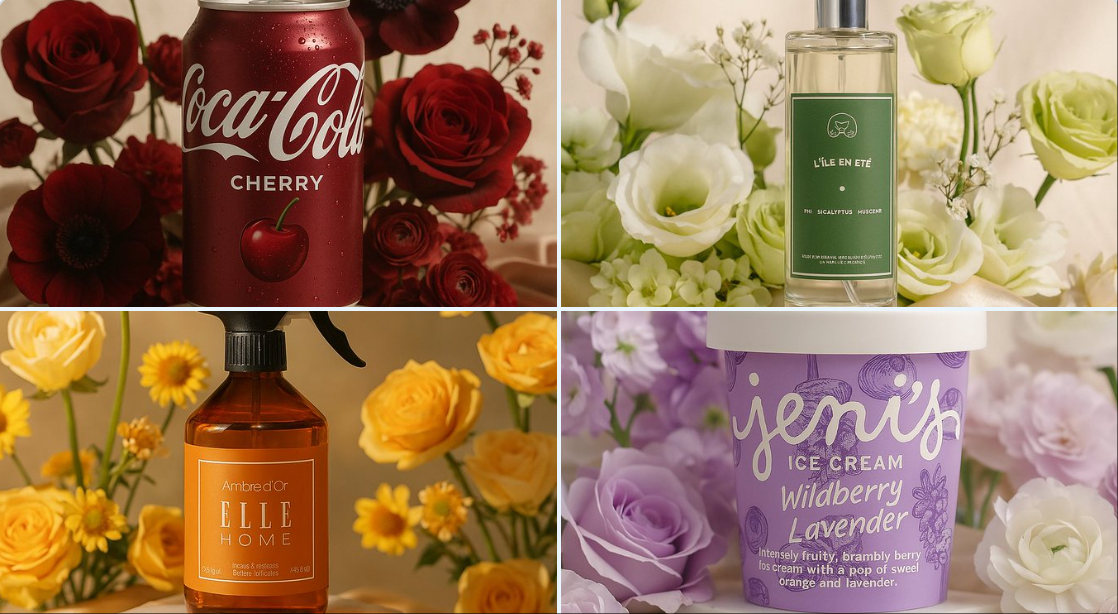 Beautify your product with flowers.