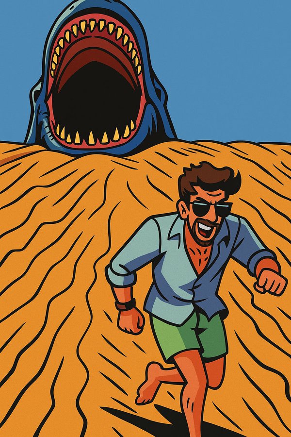 An illustration in the stop-motion style of 1990s American cartoons.