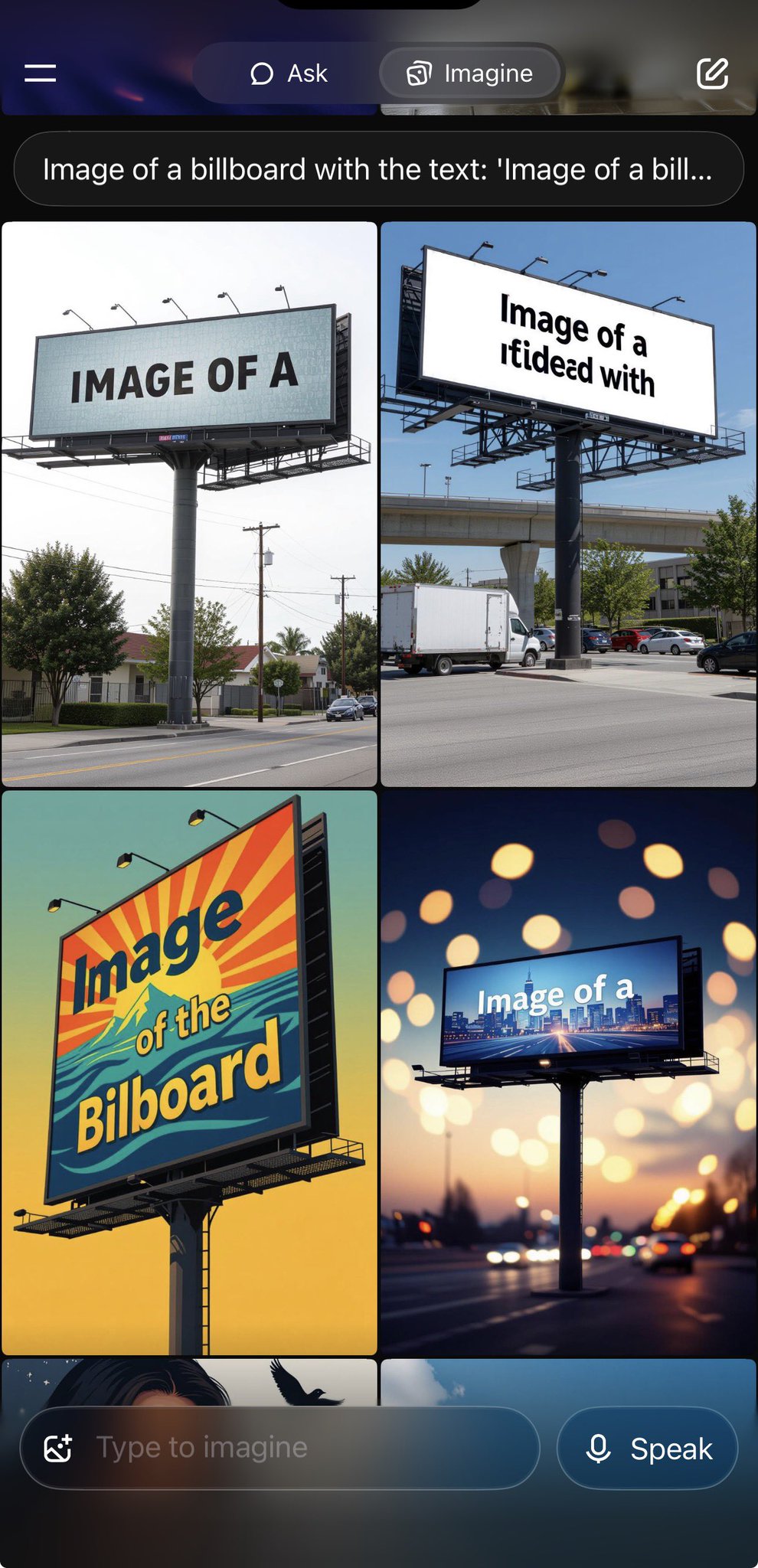Images of road signs. 2