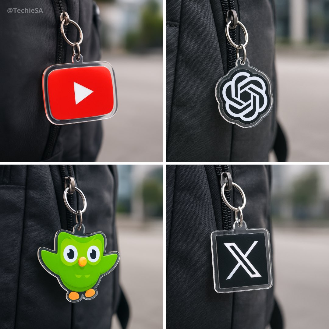 Acrylic keychain