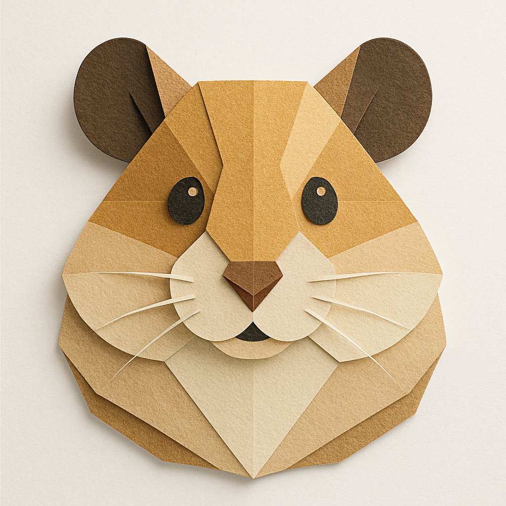 Geometric portrait of the head. 2