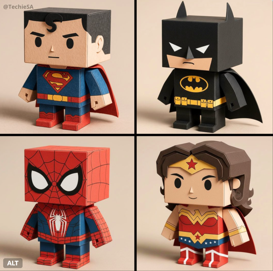Paper toy version