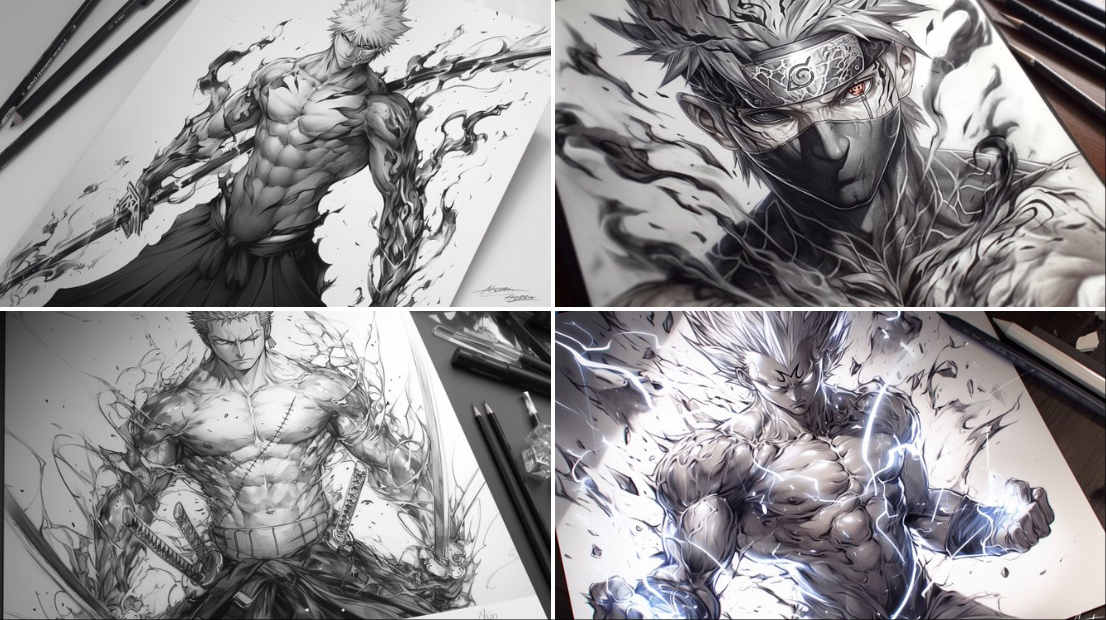Pencil sketch