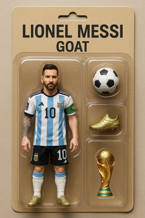 Make a toy of the person in the photo.