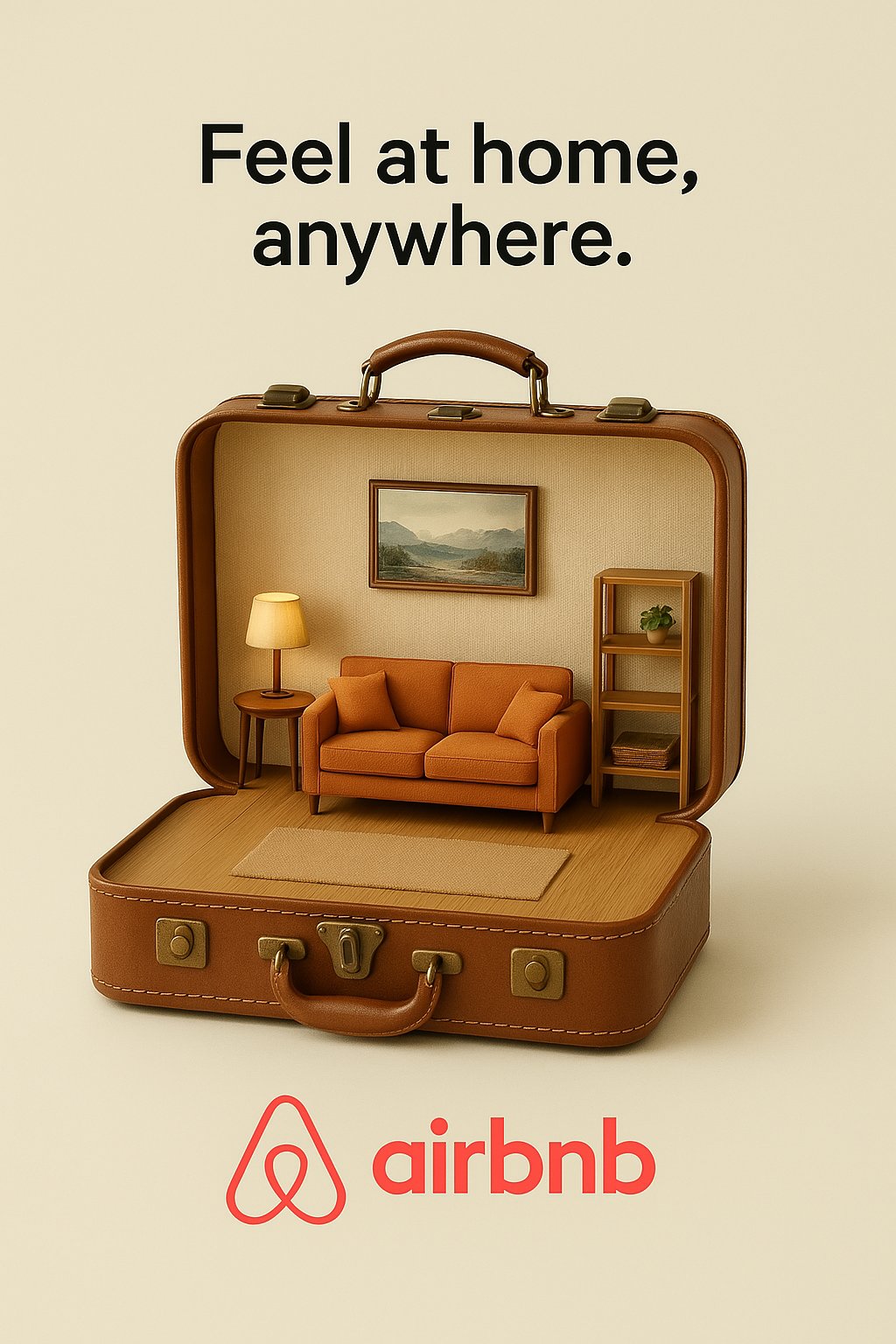 Create a creative Airbnb advertisement.