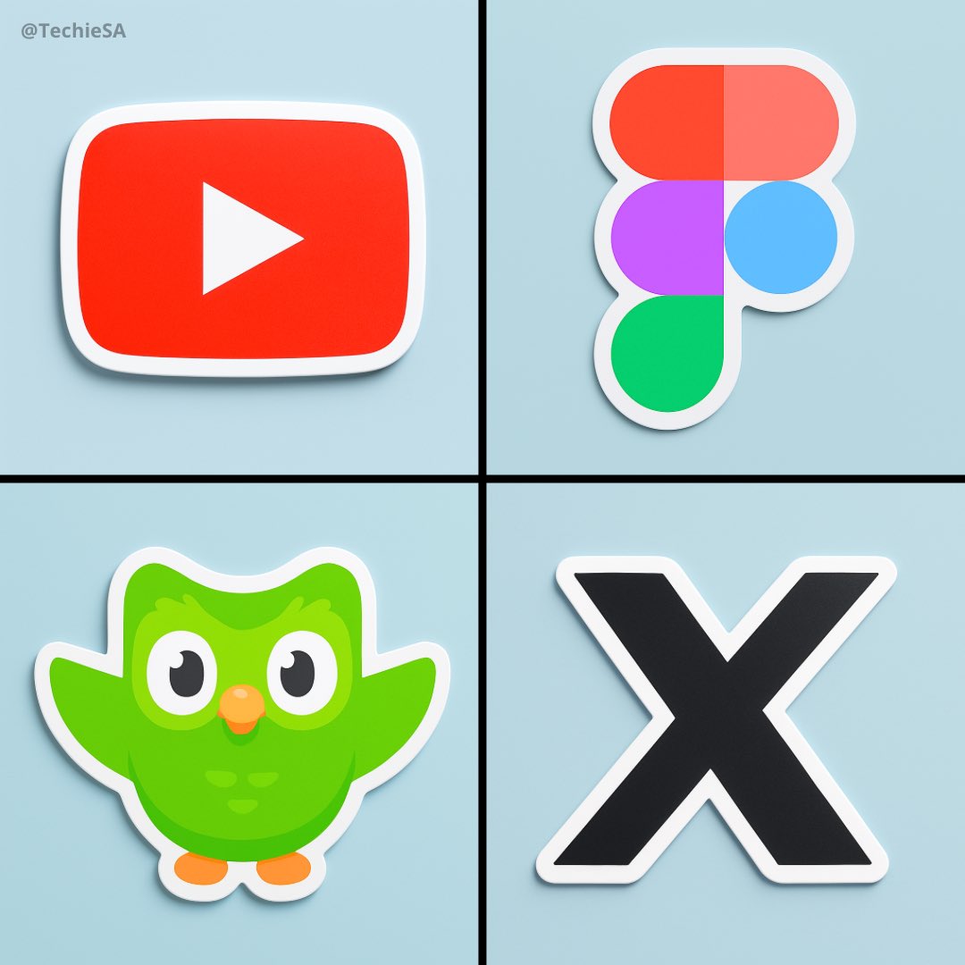 Branded die-cut vinyl stickers.