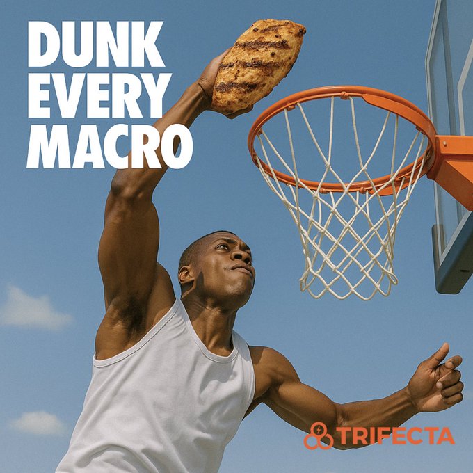 Advertisements that pair food with exercise.