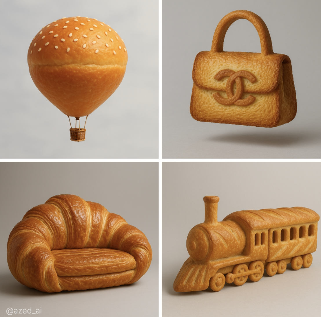 Bread shapes.