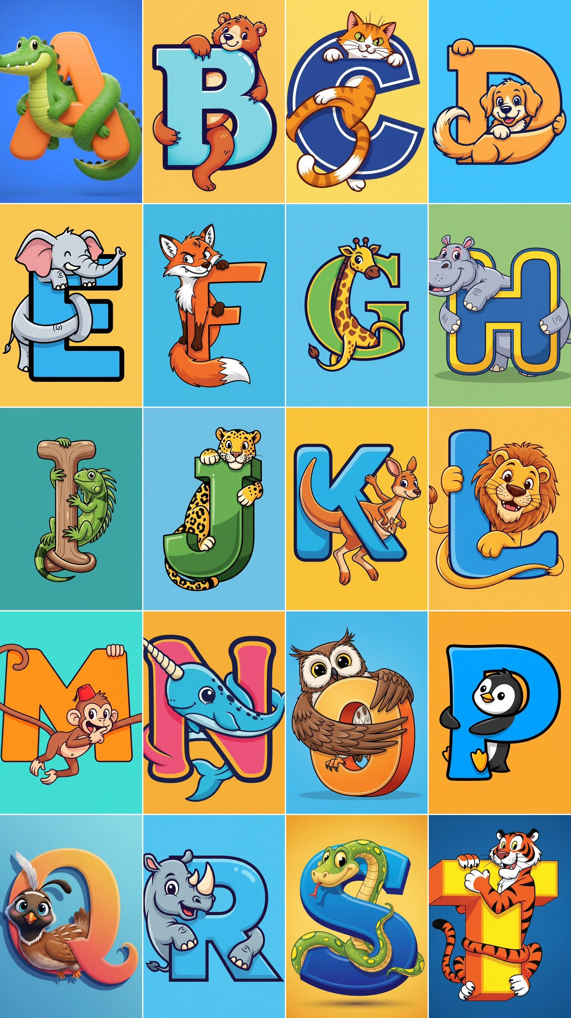 Alphabet animals