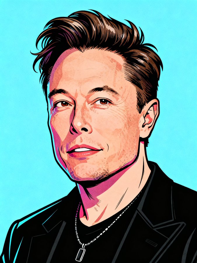 A Pop Art portrait