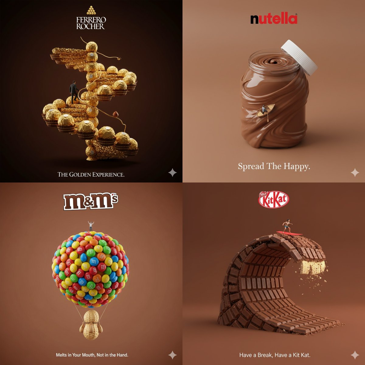Creative 3D advertising for brands