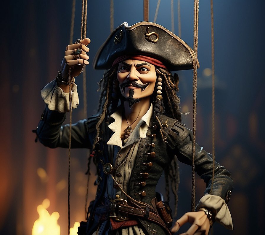 Czech-style puppetry. 2