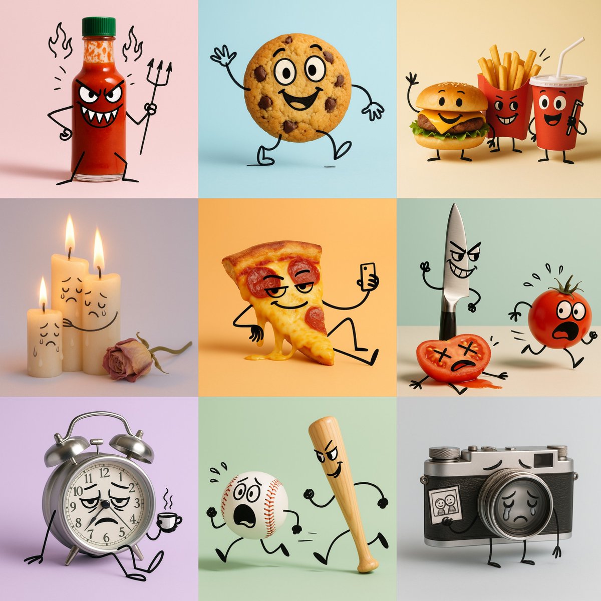 Cartoon illustration.
