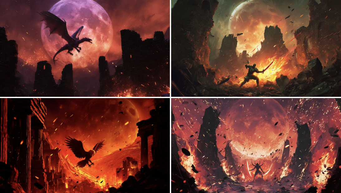 The Duel Under the Blood Moon.