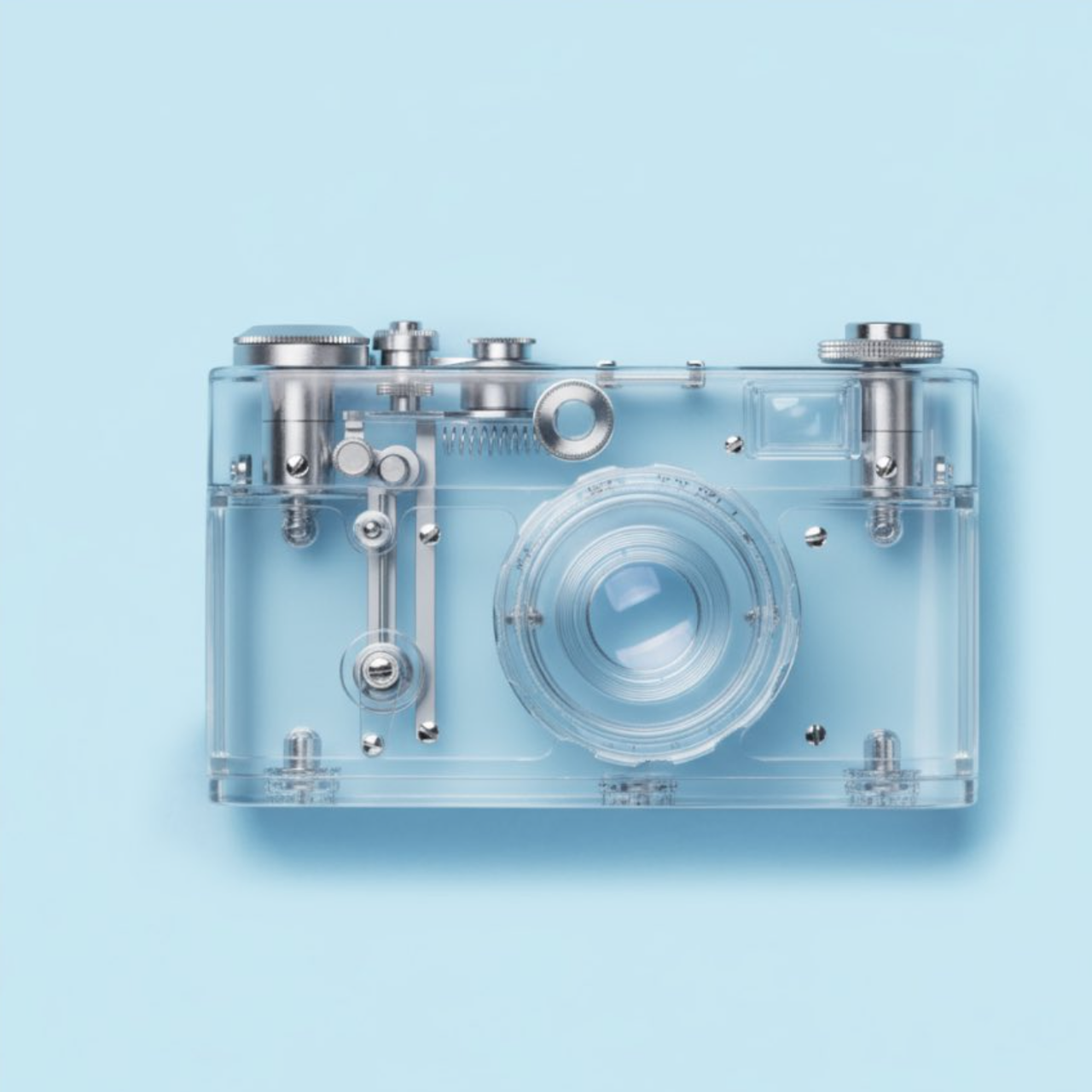 Turn the reference image into a transparent object. 2