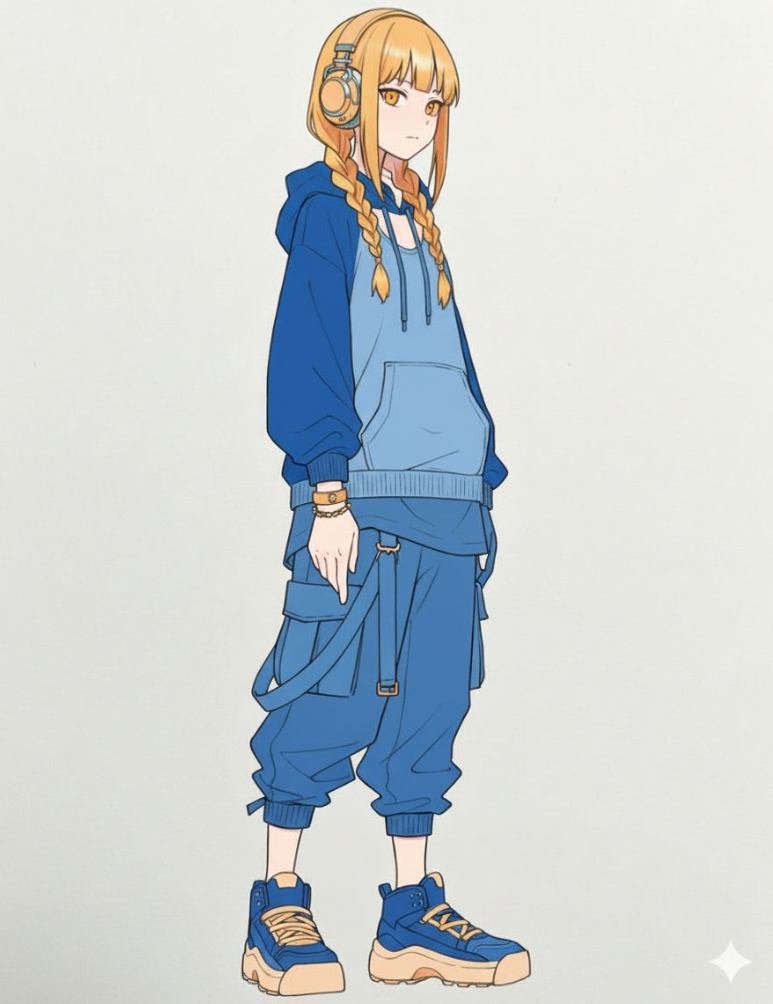 Coloring line art with a color palette. 2