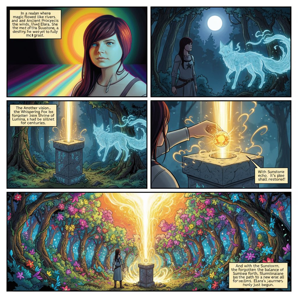 Creating comic books. 2