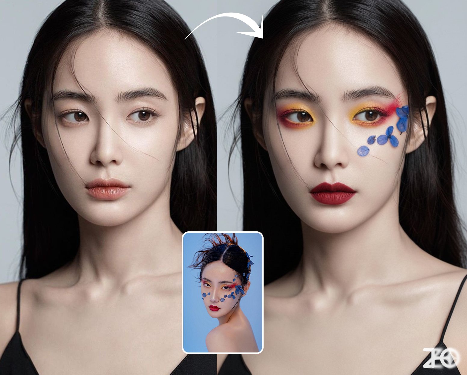 Virtual makeup try-on