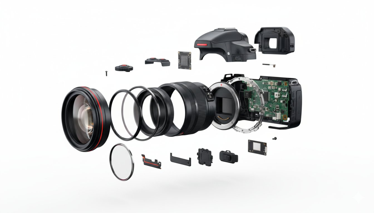 Hardware teardown diagram.