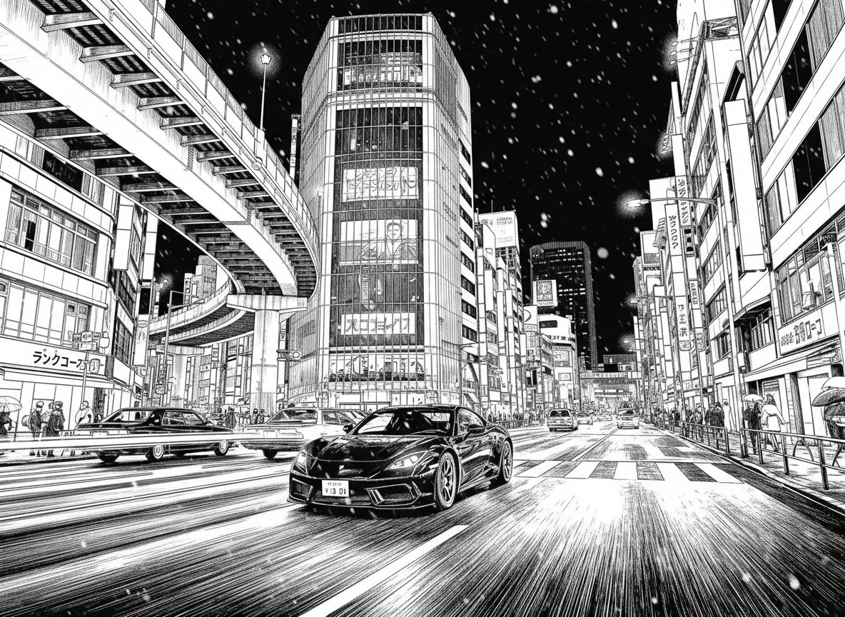 Manga-style transformation 2