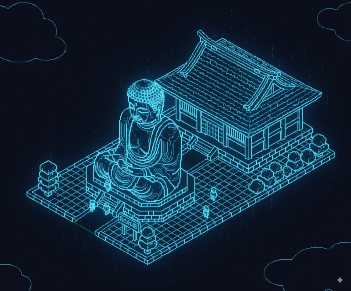 Isometric holographic projection diagram. 2