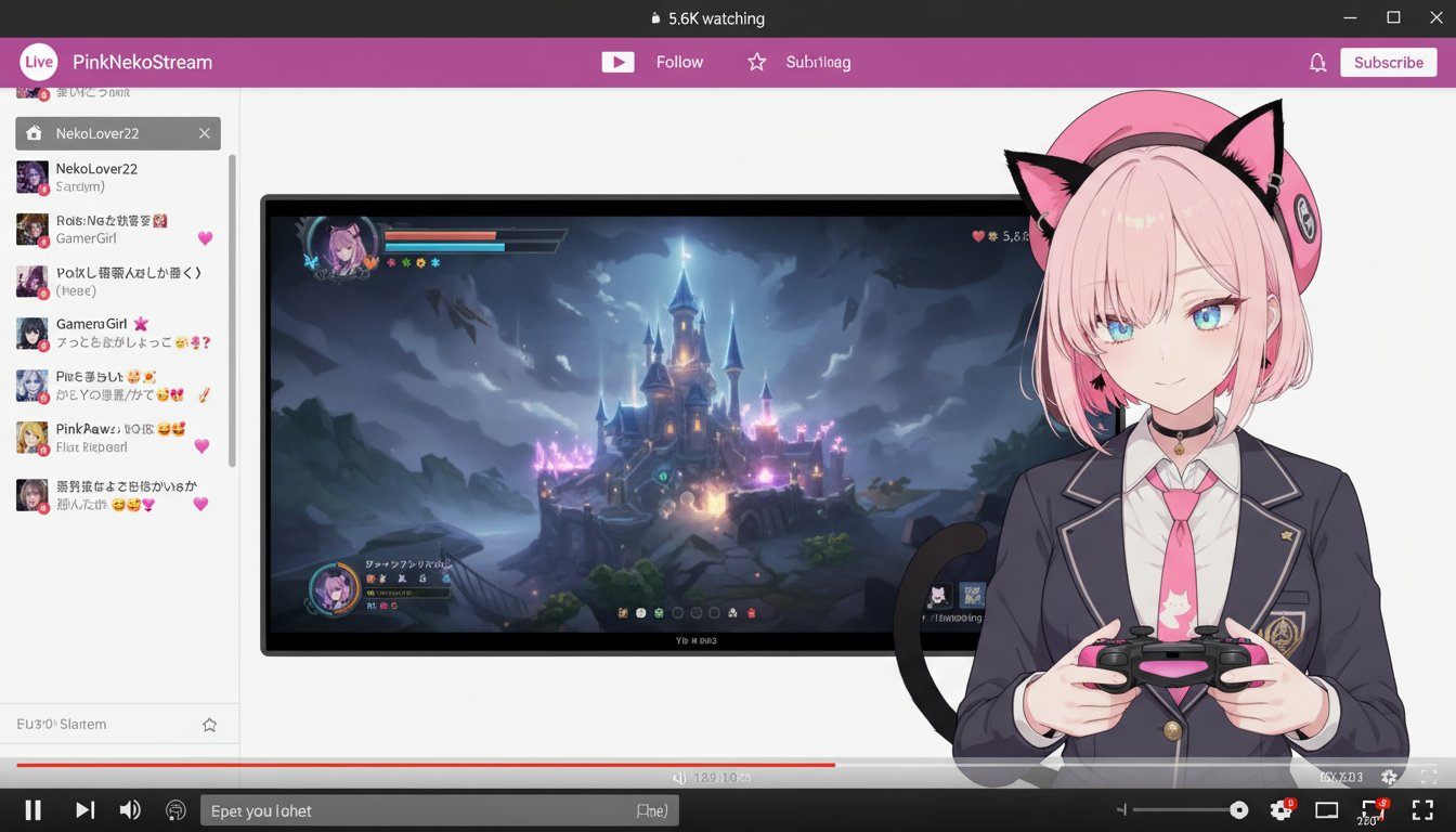 Become a VTuber. 2