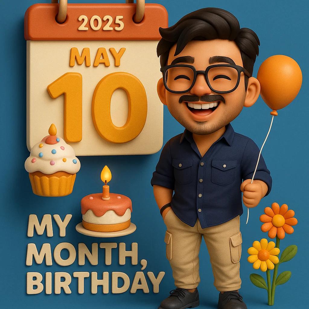 Create personalized 2025 birthday-themed 3D illustrations using GPT AI.