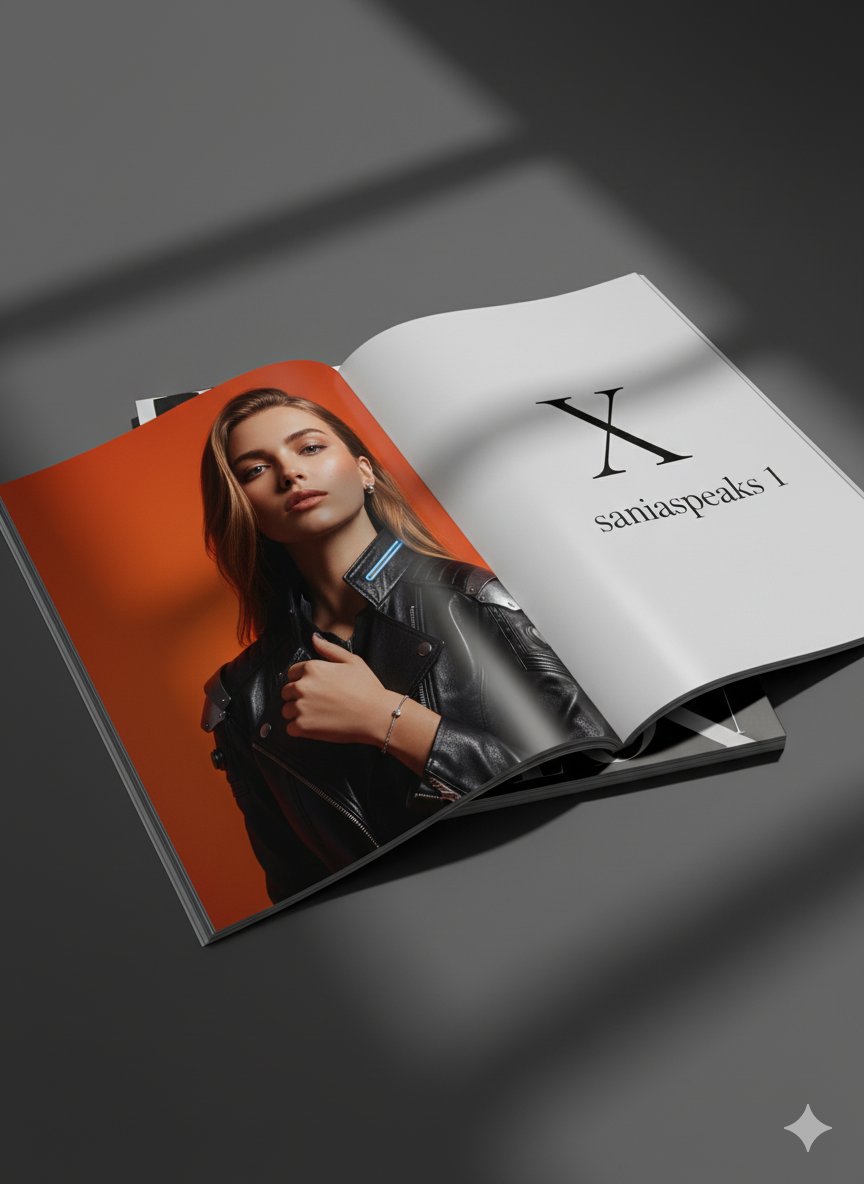 Google AI Studio Gemini 2.5 Pro creates ultra-realistic, high-end fashion magazine-style images.