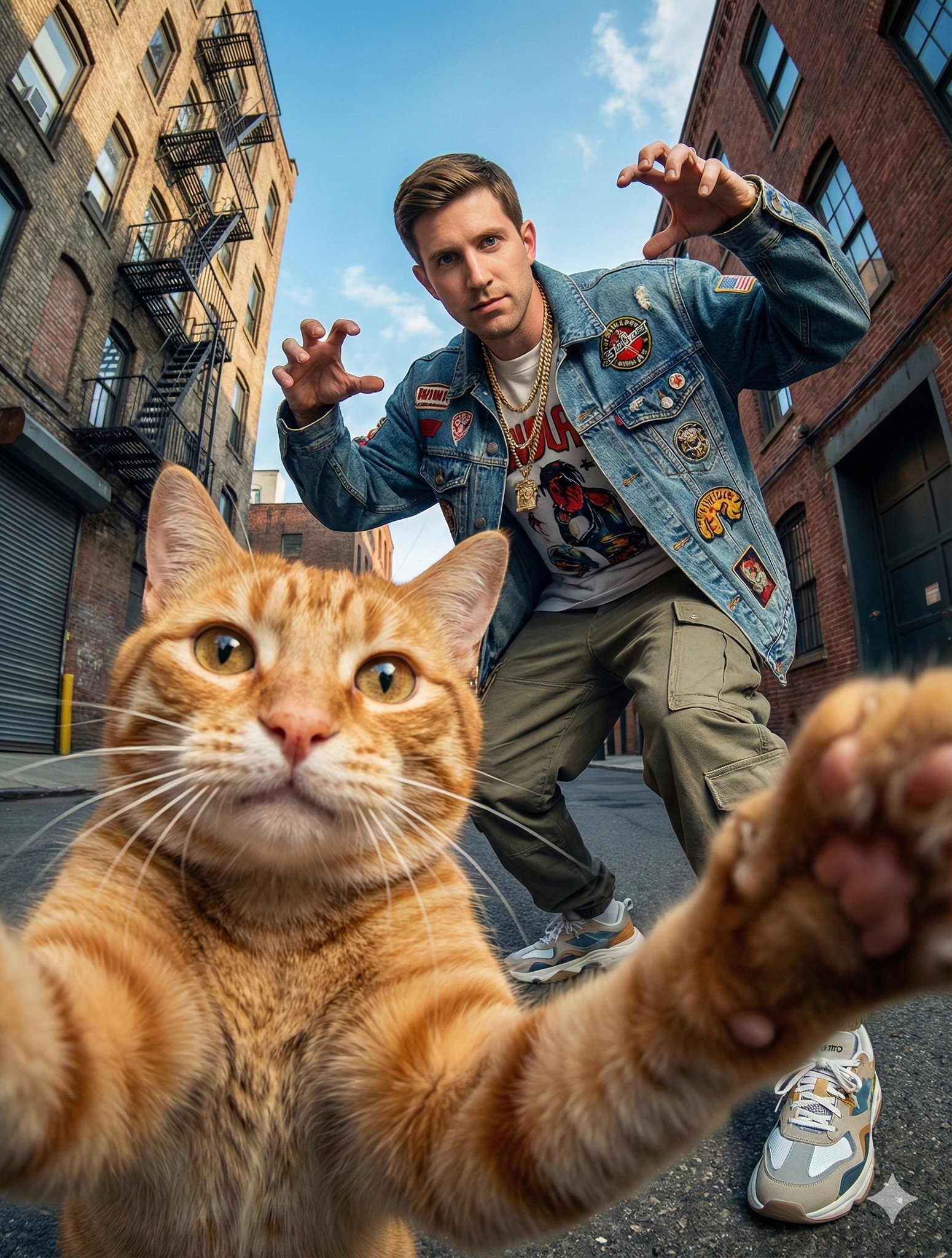 One-click generation of street-style blockbuster photos: AI helps you craft cool selfies. 2