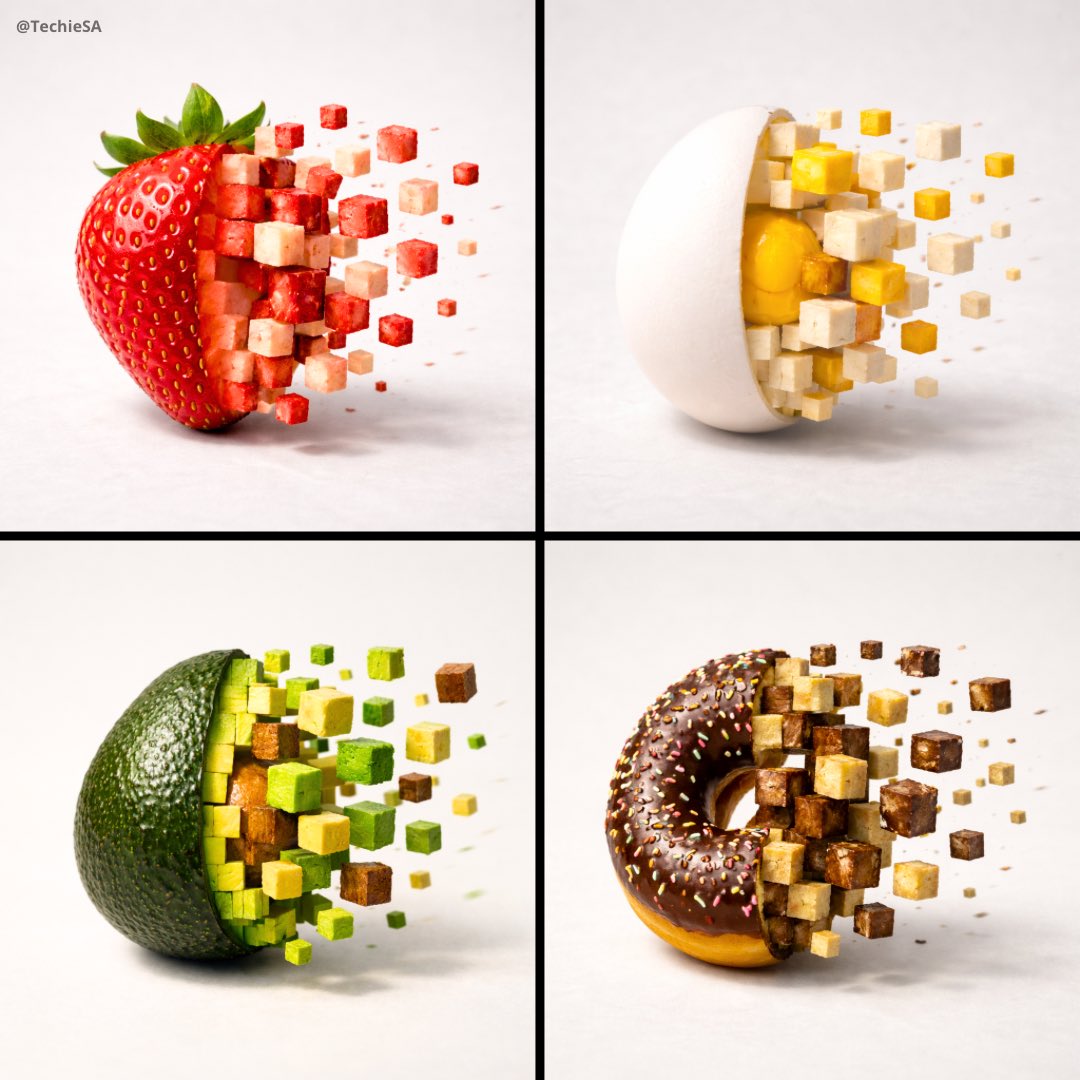 Minimalist food photograph, [1080x1080] – a single [FOOD] res...