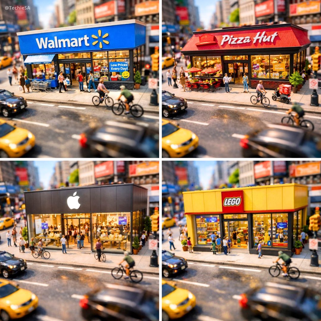 A dynamic aerial view of a bustling city street, focusing on...