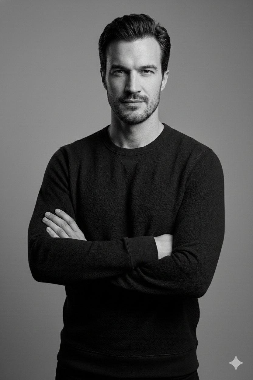 "style": "monochrome studio portrait", 3